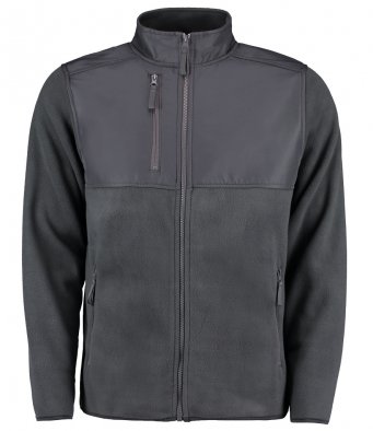 See this hardwearing fleece jacket Kustom Kit full zip workwear jacket